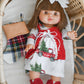Jeanne With Christmas Set- Minikane Girl Doll - OOAK
