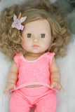 Lola With Pink Lounge Outfit- Minikane Girl Doll - OOAK