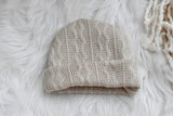 Onesie & Oatmeal Knit Beanie Set- MINIKANE NEWBORN DOLL