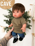 Rafael With Lounge Outfit- Mini Colettos Boy Doll - OOAK