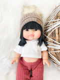 Jade With Boho Lounge Outfit- Minikane Girl Doll - OOAK