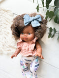 Charlie With Boho Outfit- Minikane Girl Doll - OOAK