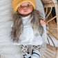 Alba With Leopard Surprise Outfit- Mini Colettos Girl Doll - OOAK