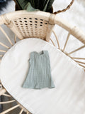 Sage Green Gauze Dress- LAS AMIGAS + MIA