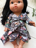 Aurora With Boho Inspired Outfit- Mini Colettos Girl Doll - OOAK