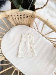 Ivory Gauze Dress- LAS AMIGAS + MIA