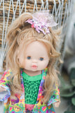 Eleanor With Lisa Frank Inspired Outfit- Minikane Girl Doll - OOAK