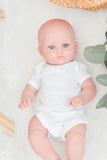 Onesie / Short Sleeve- MINIKANE NEWBORN DOLL