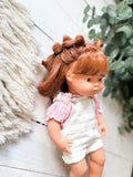 Kylie With Boho Outfit- Miniland Girl Doll - OOAK+ 5 FREE ITEMS!