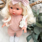 Sage With Spring Lounge Outfit- Mini Colettos Girl Doll - OOAK