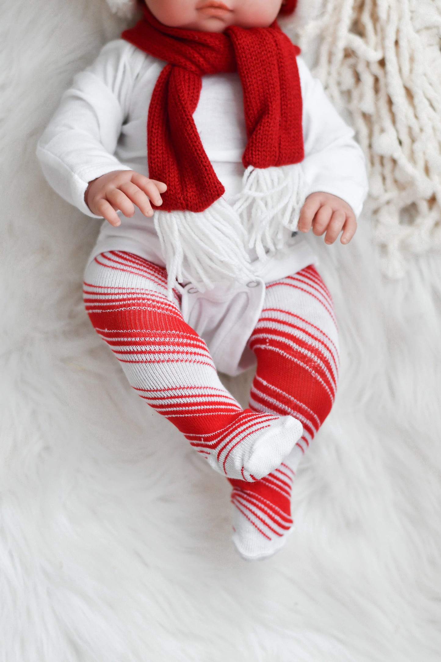 Candy Cane Tights - DOLL