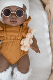 Aya With Boho Outfit- Mini Colettos Girl Doll - OOAK