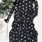 Dress - Black Daisy Floral PREORDER