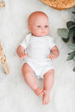 Onesie / Short Sleeve- MINIKANE NEWBORN DOLL