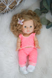 Lola With Pink Lounge Outfit- Minikane Girl Doll - OOAK