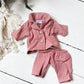 Dusty Rose Gauze Pajamas - Doll