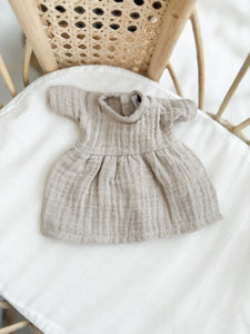 Oatmeal Gauze Dress- LAS AMIGAS + MIA