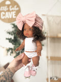 Zaara With Roller Skate Lounge Outfit- Mini Colettos Girl Doll - OOAK