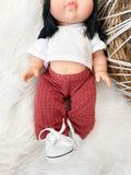 Jade With Boho Lounge Outfit- Minikane Girl Doll - OOAK