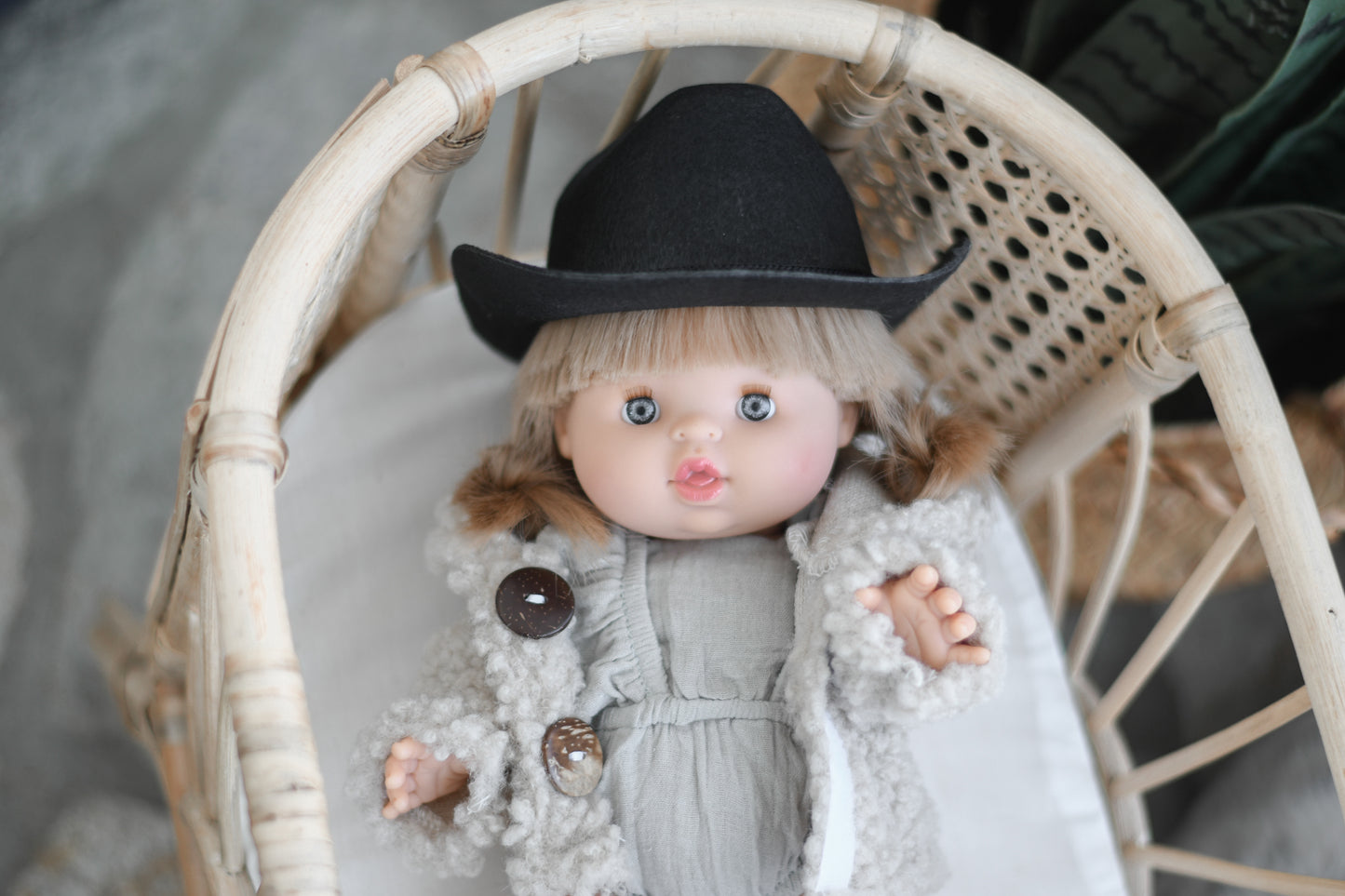 Yze With Boho Cowgirl Outfit- Minikane Girl Doll - OOAK