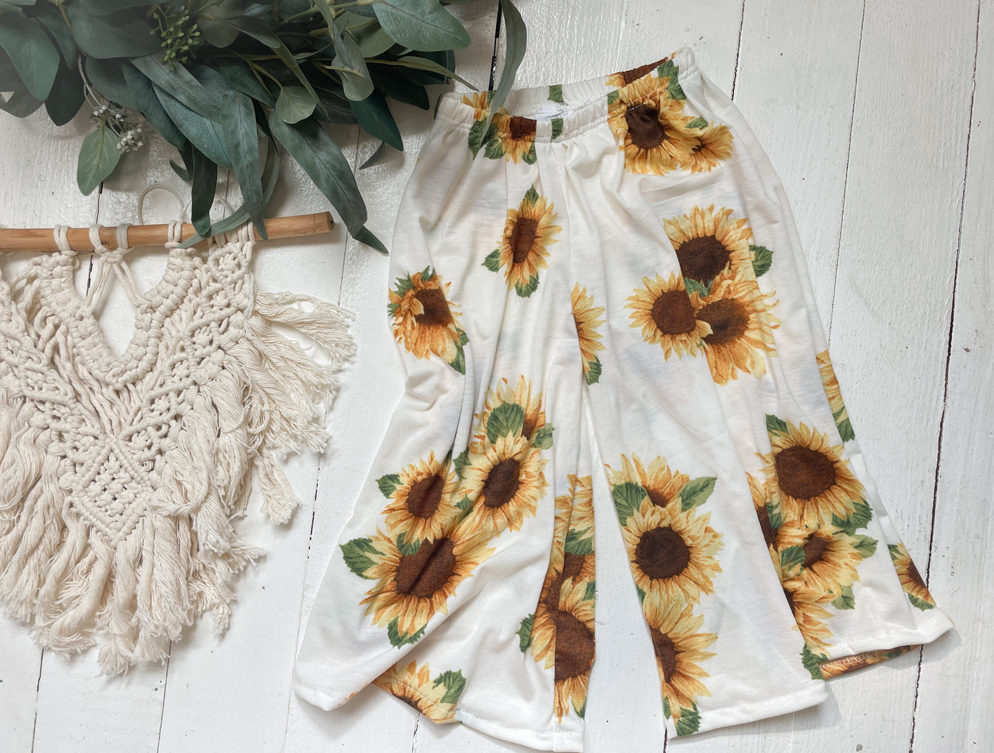 Palazzo Pants - Sunflower