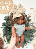 Charlie With Bunny Outfit- Minikane Girl Doll - OOAK