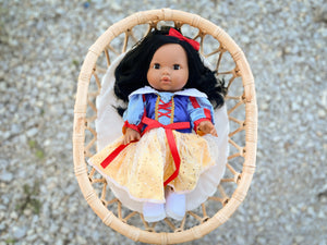 Aurora With Princess Inspired Outfit- Mini Colettos Girl Doll - OOAK