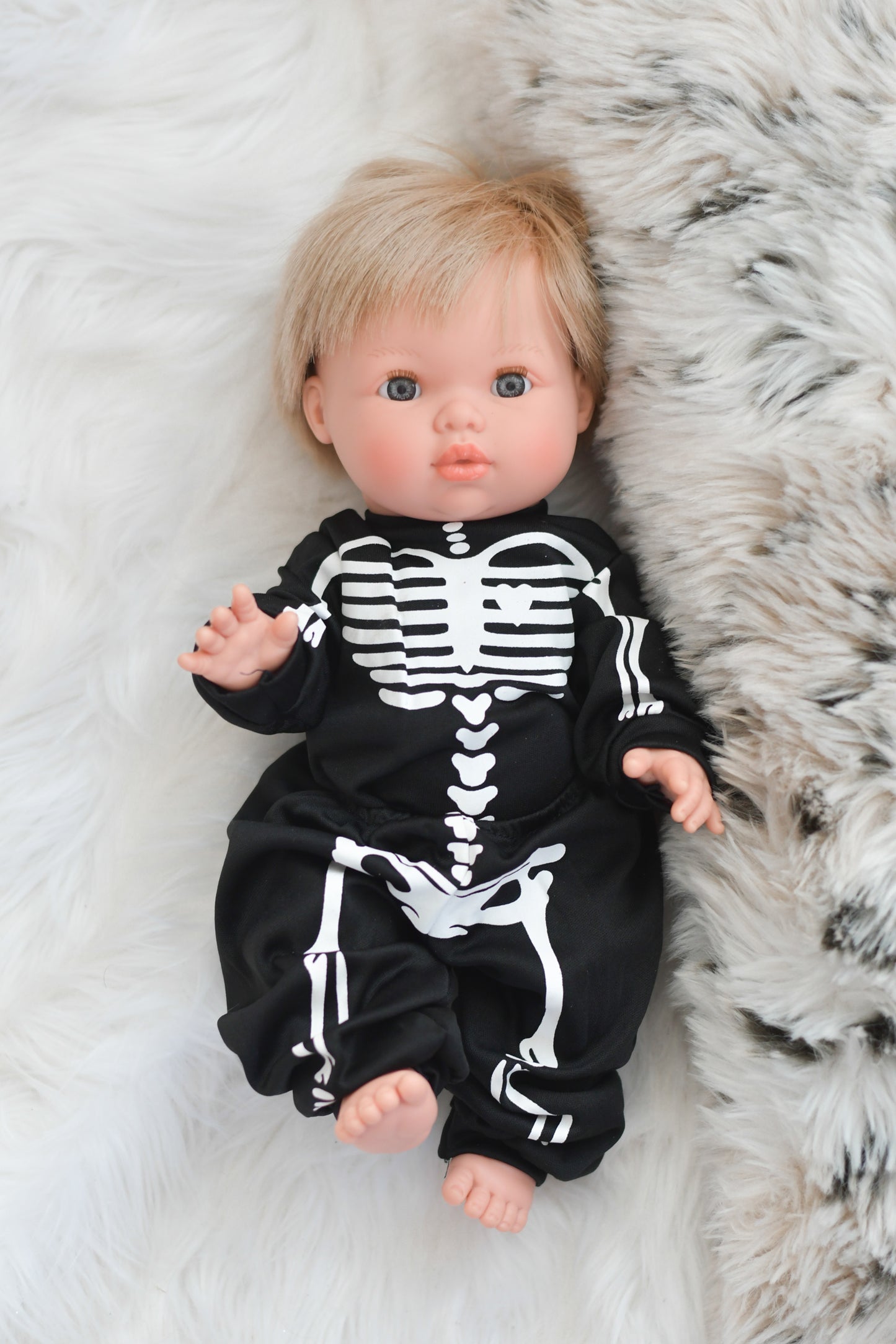 Skeleton Inspired Costume- Doll