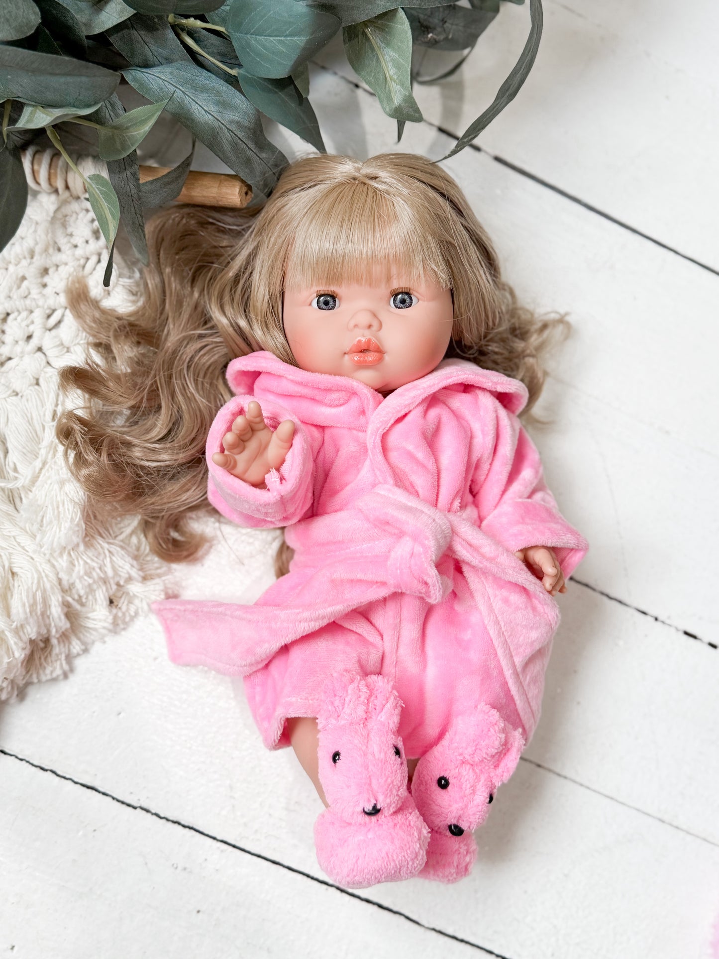 Pink Robe- Doll