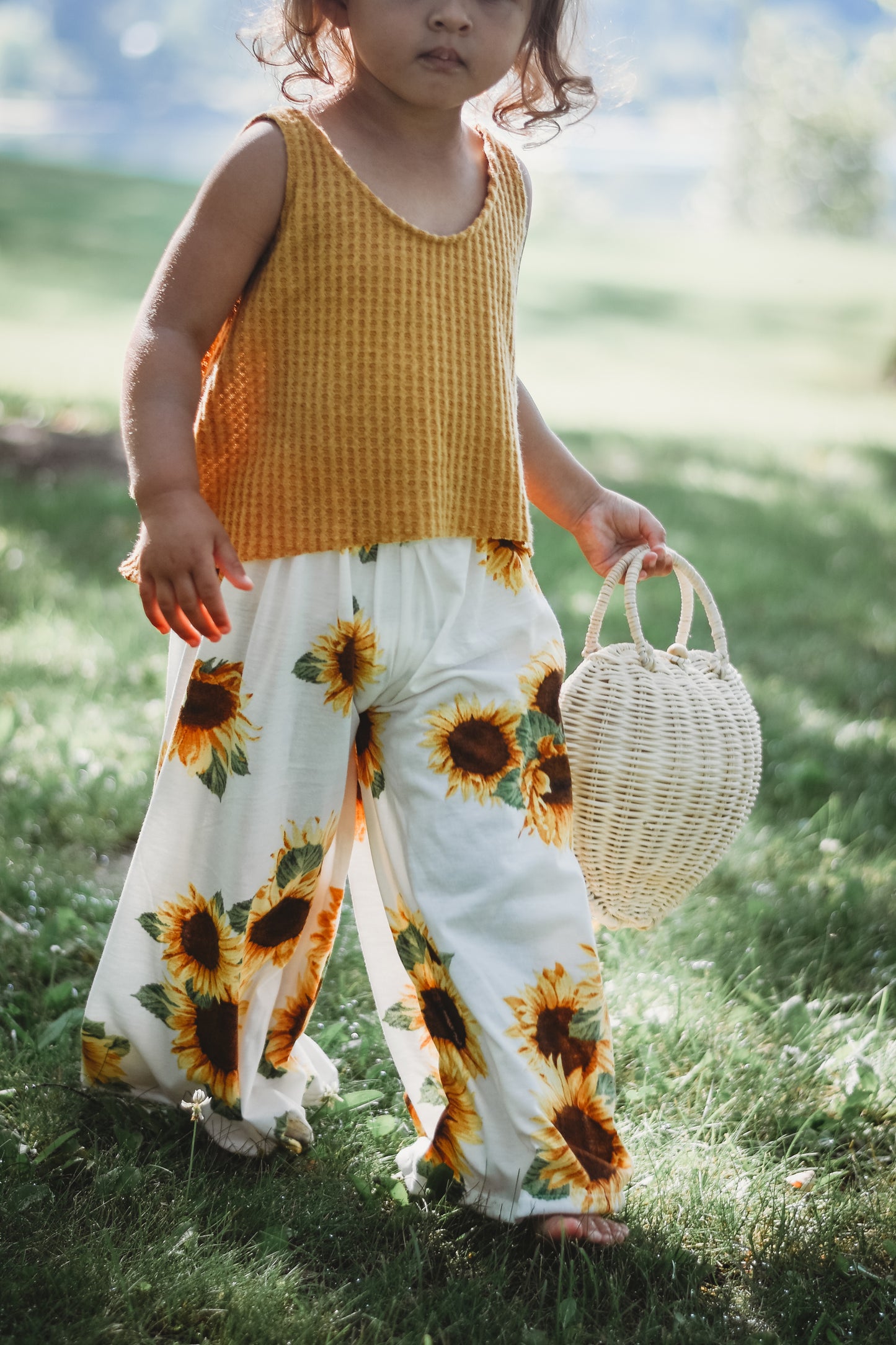 Palazzo Pants - Sunflower