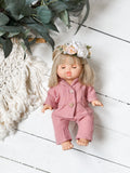 Sleepy Yze With Cozy Pajama Set- Minikane Girl Doll - OOAK