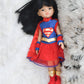 Super Girl Inspired Dress- Las Amigas Doll