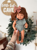 Kylie With Boho Outfit- Miniland Girl Doll - OOAK