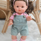 Alaska With Ms. Rachel Inspired Outfit- Mini Colettos Girl Doll - OOAK