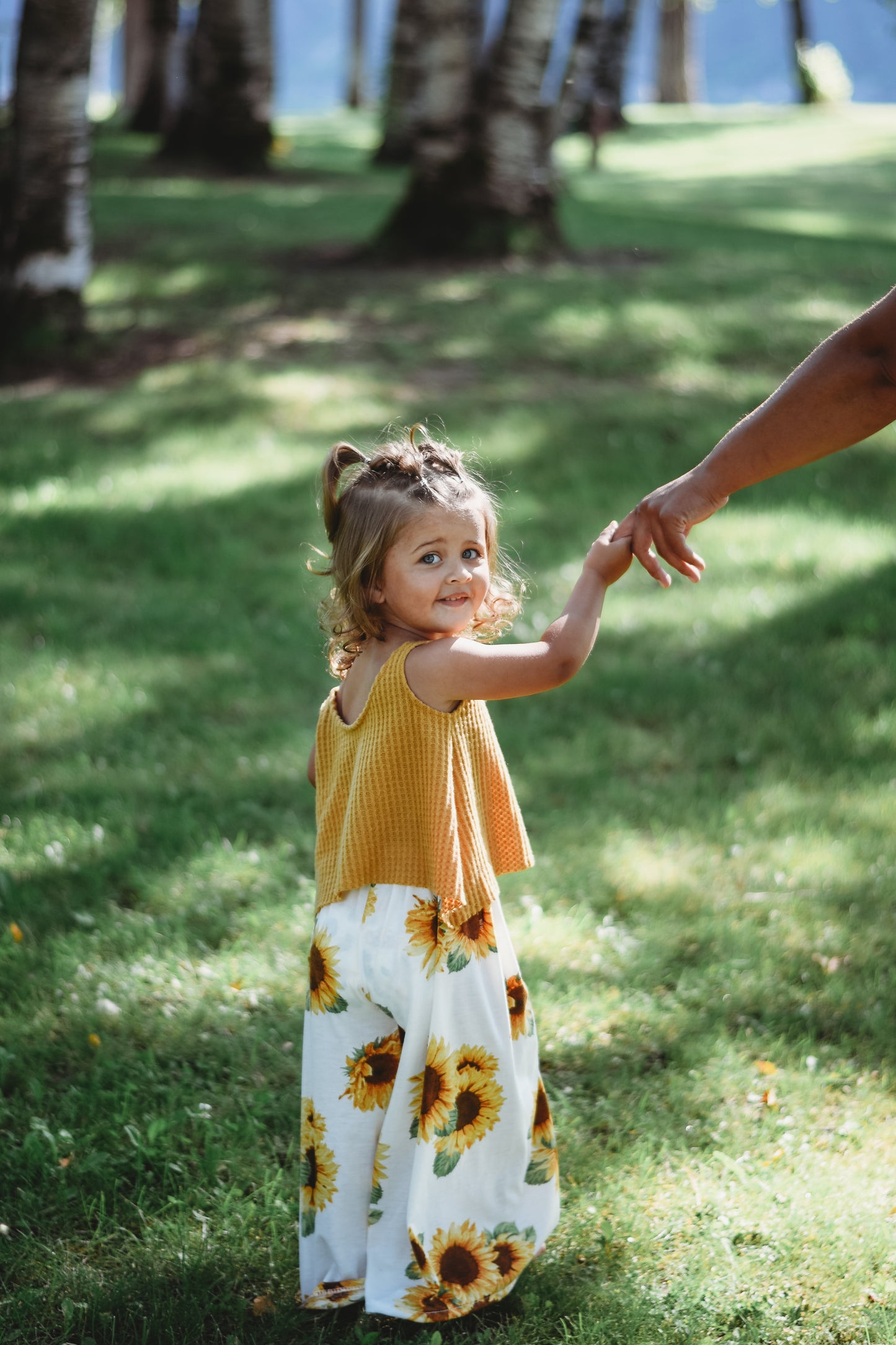 Palazzo Pants - Sunflower