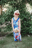 9/12m USA Tie-dye Romper Set - Dolly + Me