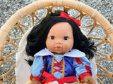 Aurora With Princess Inspired Outfit- Mini Colettos Girl Doll - OOAK