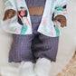 Sara With Mermaid Outfit- Mini Colettos Girl Doll - OOAK