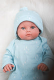 Blue Cross Sleeper Set - MINIKANE NEWBORN DOLL