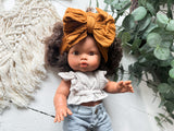 Zaara With Boho Outfit- Mini Colettos Girl Doll - OOAK+ 5 FREE ITEMS!