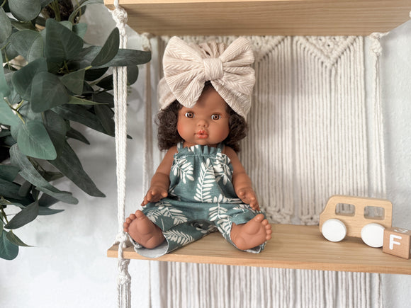 Zaara With Boho Outfit- Mini Colettos Girl Doll - OOAK