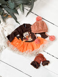 Fall Sweater Set - Brown- DOLL