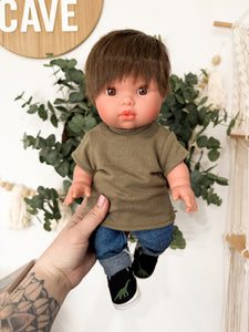 Rafael With Lounge Outfit- Mini Colettos Boy Doll - OOAK