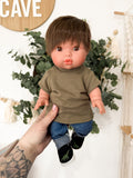 Rafael With Lounge Outfit- Mini Colettos Boy Doll - OOAK