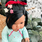 Aurora With Vanellope Von Schweetz Inspired Outfit- Mini Colettos Girl Doll - OOAK