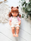 Kylie With Boho Outfit- Miniland Girl Doll - OOAK+ 5 FREE ITEMS!