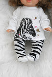 Zebra Inspired Outfit- DOLL