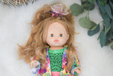 Eleanor With Lisa Frank Inspired Outfit- Minikane Girl Doll - OOAK