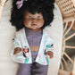 Sara With Mermaid Outfit- Mini Colettos Girl Doll - OOAK