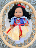 Aurora With Princess Inspired Outfit- Mini Colettos Girl Doll - OOAK